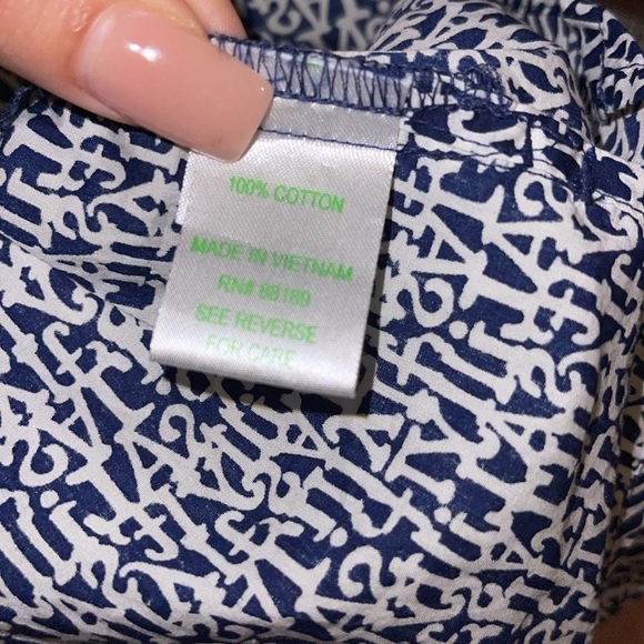 Lilly Pulitzer Button down blouse - Picture 8 of 8